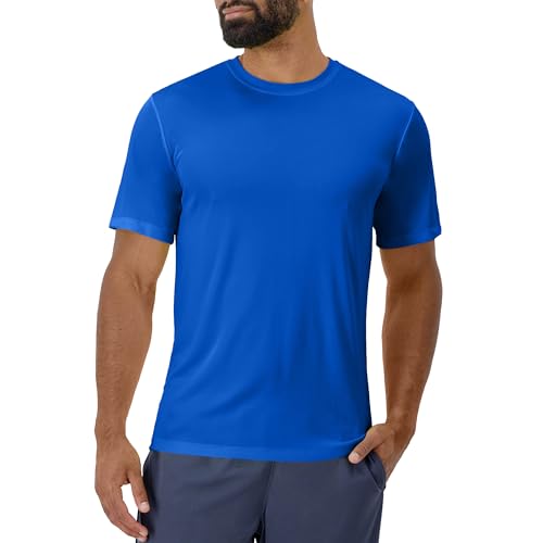 Hanes mens Sport Cool Dri Performance Tee fashion t shirts, Deep Royal, 3X-Large US - Medaid International