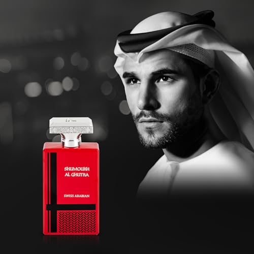 Swiss Arabian Shumoukh Al Ghutra - Luxury Products From Dubai - Long Lasting Personal EDP Spray Fragrance - A Seductive Signature Aroma - 3.4 Oz - Medaid International