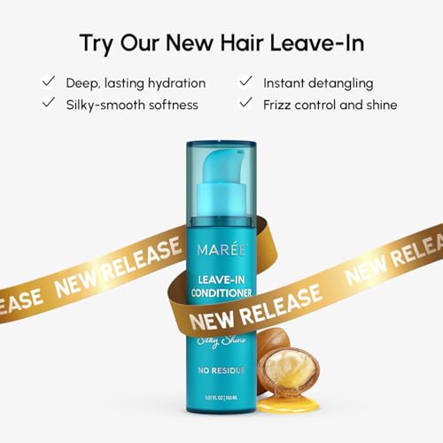 MAREE Hair Growth Serum - Caffeine Peptides Castor Rosemary Oil for Hair Growth - Products for Women & Men - Hair Oils for Hair Growth - Hair Regrowth Tonic - Scalp Serum - Suero Para El Cabello - Medaid International