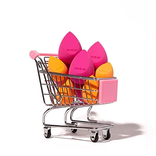 wet n wild Double Tap Makeup Sponge Set, Foundation Blending Beauty Sponge Flawless for Liquid, Cream, and Powder Dry and Wet Blender Make Up Use Vegan, Cruelty Free - Medaid International
