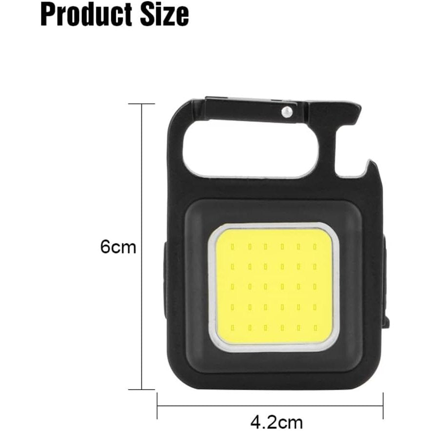 Magnetic Keychain Mini Flashlight