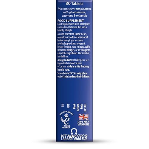 Vitabiotics Jointace Glucosamine & Chondroitin 30 Tablets - Medaid International
