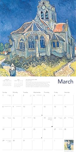 Vincent van Gogh Landscapes Wall Calendar 2026 (Art Calendar) - Medaid International