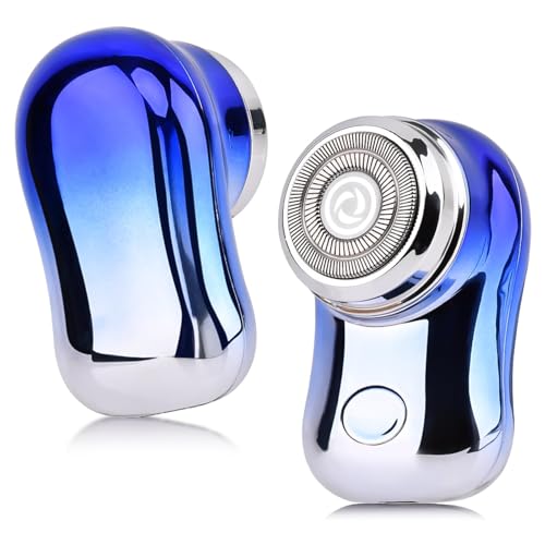Jianwei - Mini Travel Electric Shaver, Rechargeable, Wet & Dry, Battery Display