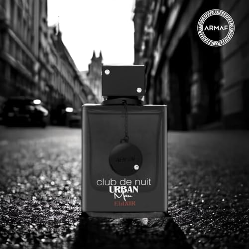 Armaf Club De Nuit Urban Man Elixir for Men Eau de Parfum Spray, 3.6 Ounce - Medaid International