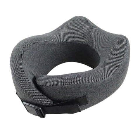 Jugbuah - Memory Foam Neck Pillow with Adjustable Fasteners for Travel