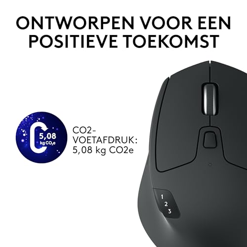 Logitech M720 Mouse, Wireless Black, Triathlon, 910-004791 (Black, Triathlon) - Medaid International