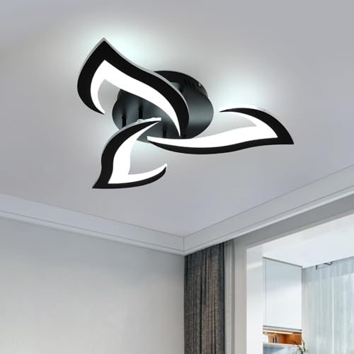 Dorlink - 36W LED Ceiling Light, 3240LM, Modern Design, 3 Lights, 6500K Cool White