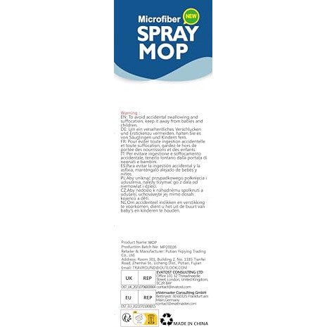 Spray Mops for Floor Cleaning, TRAV-ROUND Microfiber Wood Floor Mop with 5 Reusable Washable Pads for Dry Wet Cleaning on Hardwood Laminate Wood Ceramic Vinyl Tile - Medaid International