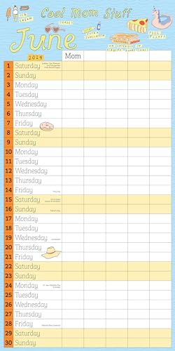 Mom's Family Wall Calendar 2023-2024: This Year, Mom is Going to Keep Track of Stuff! - Medaid International