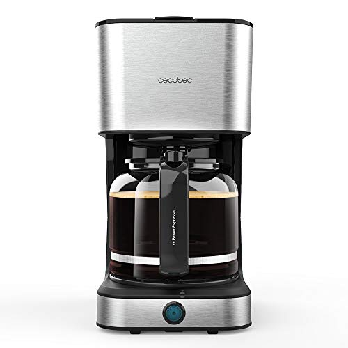 Cecotec - 950W Stainless Steel Drip Coffee Maker with 1.5L Capacity