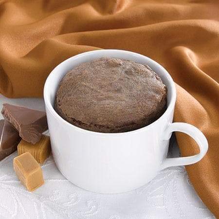 HealthSmart High Protein Chocolate Caramel Mug Cake Mix, 15g Protein, Low Calorie, Low Carb, Low Fat, High Fiber, No Gluten Ingredients, KETO Friendly, Ideal Protein Compatible, 7 Individual Servings - Medaid International