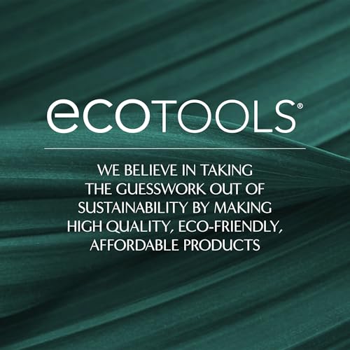 EcoTools Blurring Blender Makeup Sponge, Makeup Blending Sponge For Blurred Skin, For Liquid & Cream Foundation, Cloud Coverage Memory Foam, Eco Friendly, Latex Free, Cruelty-Free & Vegan 1 Count - Medaid International