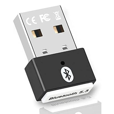 Xieandkong - Bluetooth 5.3 USB Adapter, 328ft Range, Plug & Play, Multi-Device Support