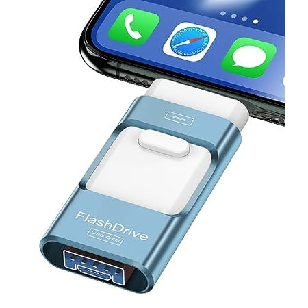 Zarmst - 128GB iPhone Photo Stick with High-Speed USB Transfer & External Storage
