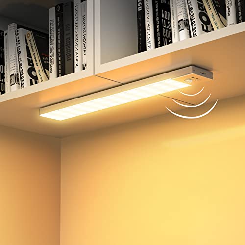 Ouila - Motion Sensor LED Wardrobe Light, USB Rechargeable, 3000K, 2-Pack