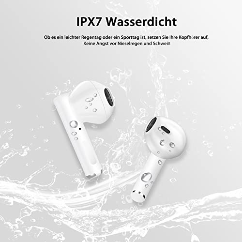 Coconutmilk - PRO8 Wireless Bluetooth 5.1 Headphones, HiFi Sound, IPX7 Waterproof, 35H Playtime