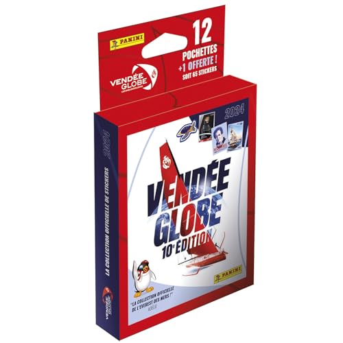 Panini - Vendee Blister Pack of 12 Transparent Envelopes + 1 Free Gift
