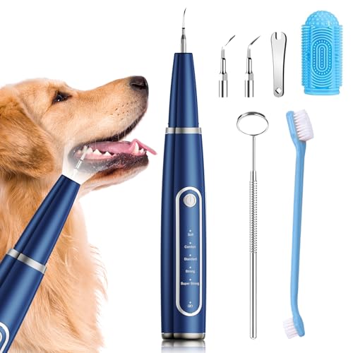 Ni-Shen - Dog Teeth Cleaning Kit, Tartar & Plaque Remover for Pets, Easy to Use