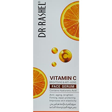 YCH Women's Hyaluronic Acid Serum with Vitamin C & E, Aloe, Witch Hazel, Jojoba Oil, Green Tea - 30ml - Medaid International