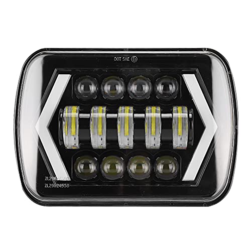 Brilluxa - 6000K H4 LED Headlight, 21000LM, IP67 Waterproof, Jeep Compatible