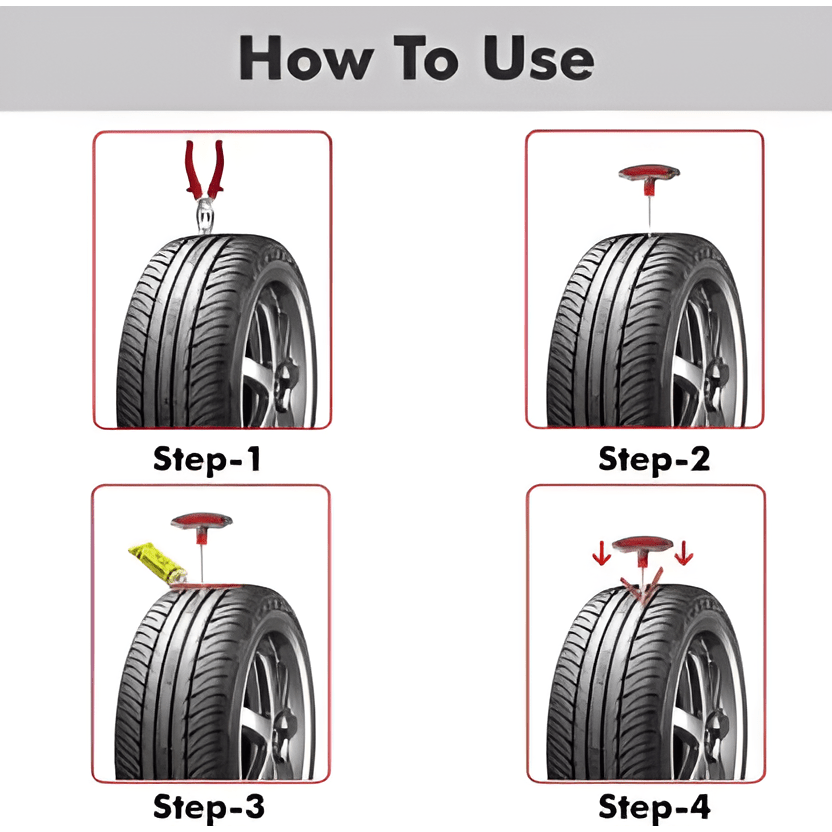 Tire Puncture Repair Kit