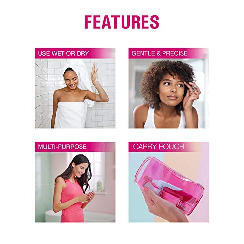 Veet - Waterproof Electric Trimmer for Women, Sensitive Touch, Compact Design