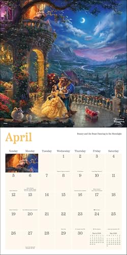 Disney Dreams Collection by Thomas Kinkade Studios 2026 Wall Calendar - Medaid International