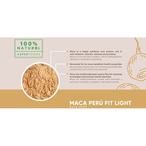 Maca Peru FitLight Super food Root Powder Tri-Color Black Red Yellow 3.5oz/100g.Rich in Vitamins/Minerals to Naturally Boost Energy. Healthy Breakfast & Smoothie Gluten-Free Vegan - Medaid International
