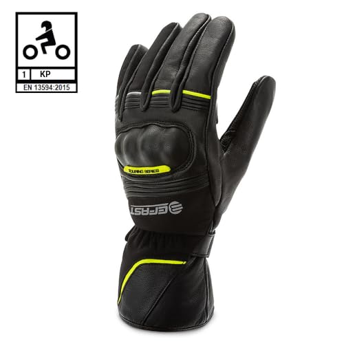 Befast - CE Certified Winter Motorcycle Gloves, Black, XXL, Waterproof, Warm