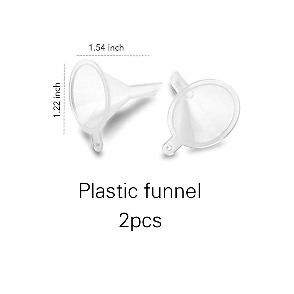 Enslz 100ml 3.4 oz Refillable Spray Perfume Bottles large cosmetic Fine Mist Atomizer Empty Portabe Clear Glass Essential Oil Container for Travel - Medaid International