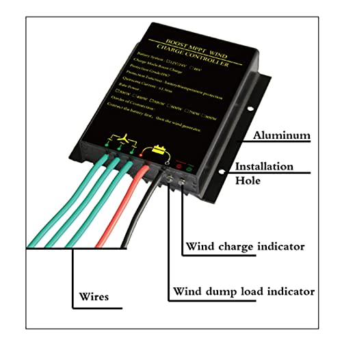 Oloneto - IP67 Waterproof MPPT Boost Controller for 800W Wind Power System