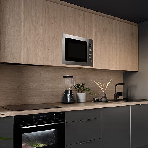 Cecotec - Grandheat 2550 Built-In Microwave, 900W Power, 25L Capacity, 8 Modes