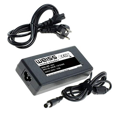 Weiss - 90W Power Supply for HP Pavilion & G Series Laptops, 19V 4.74A