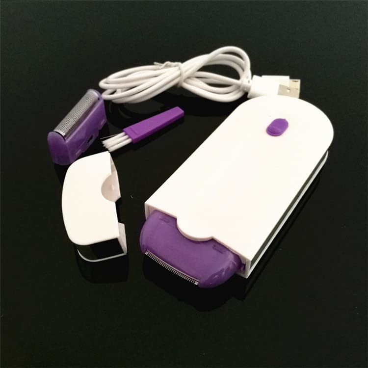 Women Laser Rechargeable Epilator Remover Smooth Touch Hair Removal Instant Pain Free Razor Sensor- Light Technology Hair Remove (with A Black Handbag) - Medaid International
