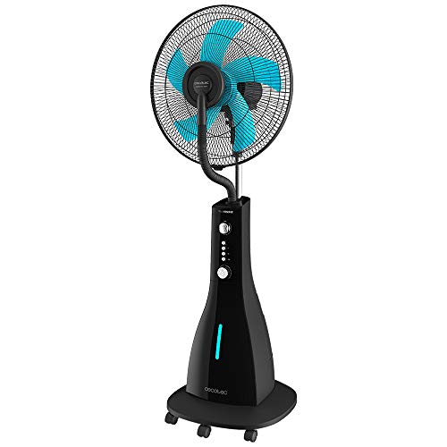Cecotec - EnergySilence 590 Water Nebulizer Fan, 90W, 3 Speeds, 5 Blades, 3L Tank