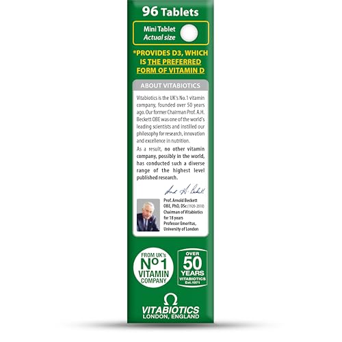 Ultra by Vitabiotics Vitamin D Tablets x 96 - Medaid International