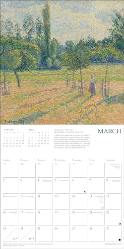 The National Gallery Mini Wall Calendar 2025 (Art Calendar) - Medaid International