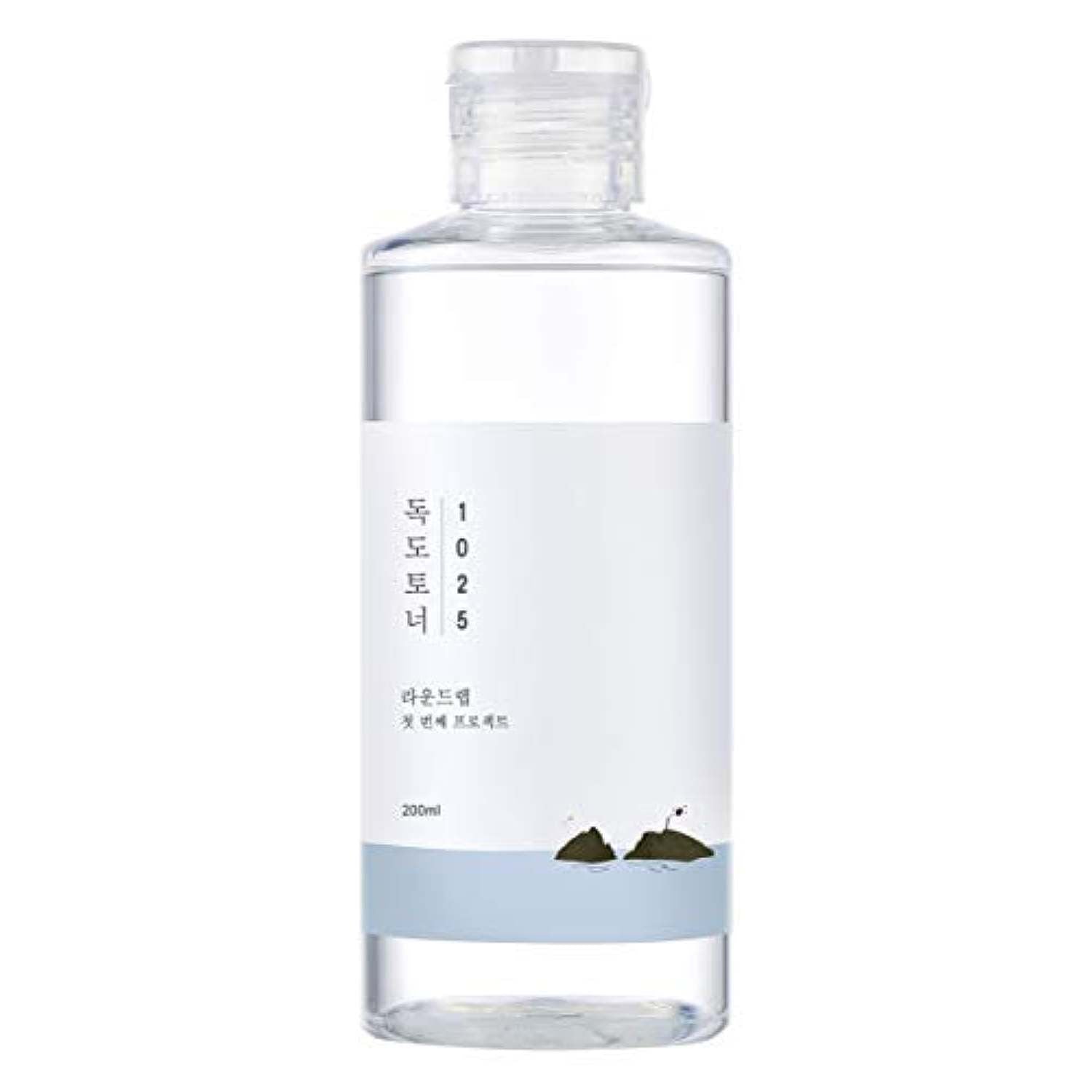 ROUND LAB 1025 Dokdo Toner 6.76 Fl Oz, Oil Control and Reduces Excess Sebum, Gentle Exfoliating Facial Toner, Deep Sea Water for Moisturization, Soft Finish Without Stickiness, Korean Skin Care - Medaid International