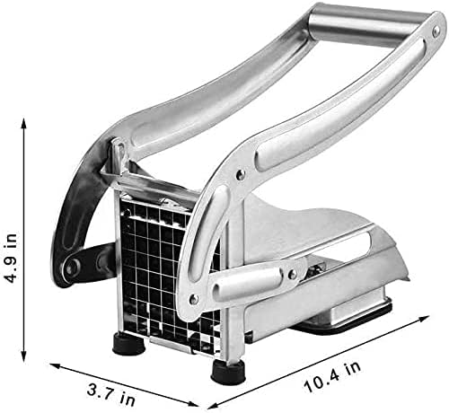 Potato Chipper & French Fry Cutter – Stainless Steel Slicer