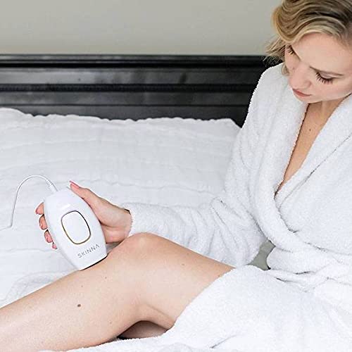 Skinna IPL Laser Hair Removal System | Laser Hair Remover, Permanent Hair Removal for Women & Men | Hair Laser Removal at Home for Face, Arms, Legs, Body, Bikini Line | Painless Hair Removal Laser - Medaid International