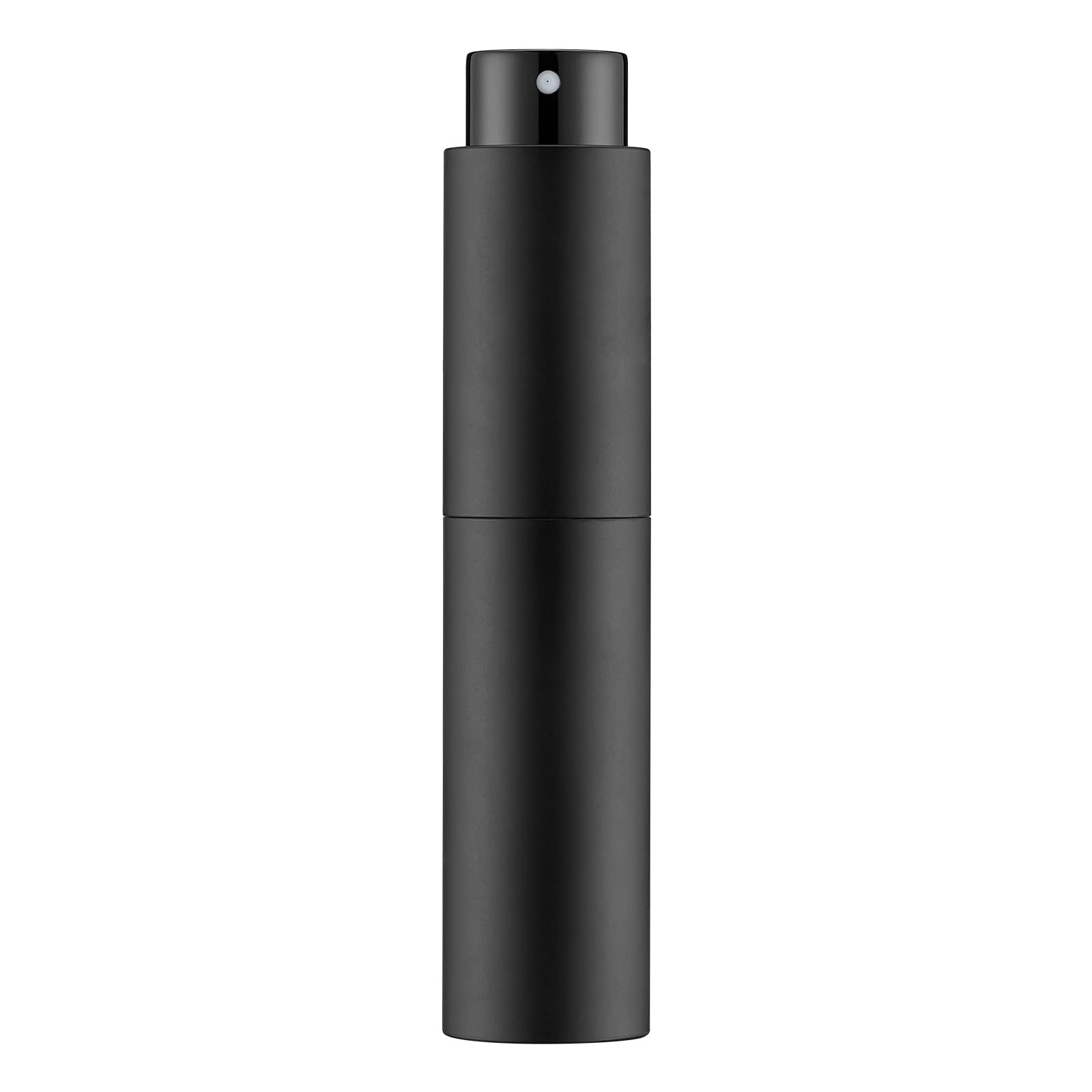 Tekson 10ml Travel Perfume Atomizer Refillable, Mini Cologne Spray Bottle Empty, Small Coffee Spray Bottle (Black) - Medaid International