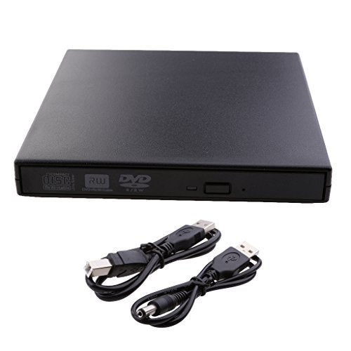 Arythe - External USB 2.0 CD/DVD Burner Drive, Plug & Play for Windows & Mac