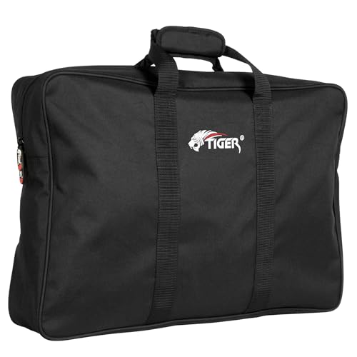 Tiger - Heavy Duty Orchestral Music Stand Bag, Black, Durable & Portable