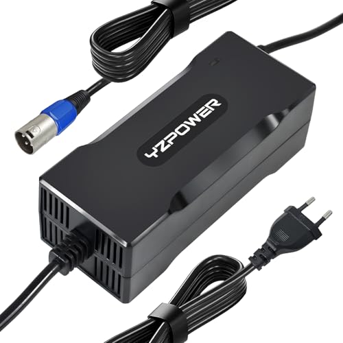 Yzpower - 24V Electric Wheelchair Charger with 3 Pin XLR Connector, Lead Acid Compatible