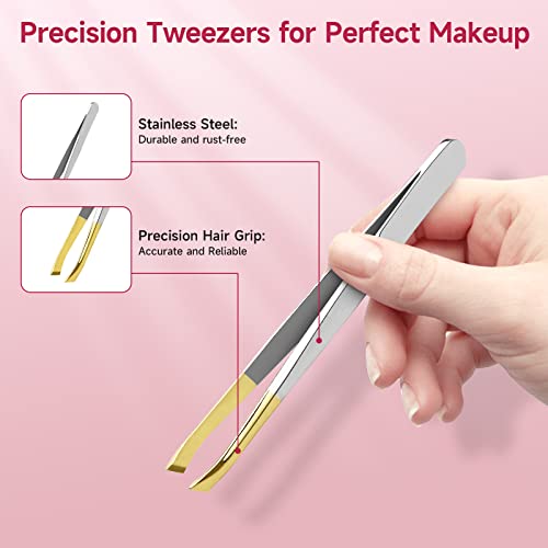 Facegra - Foldable Travel Makeup Mirror with 10X Magnification & Reinforcement