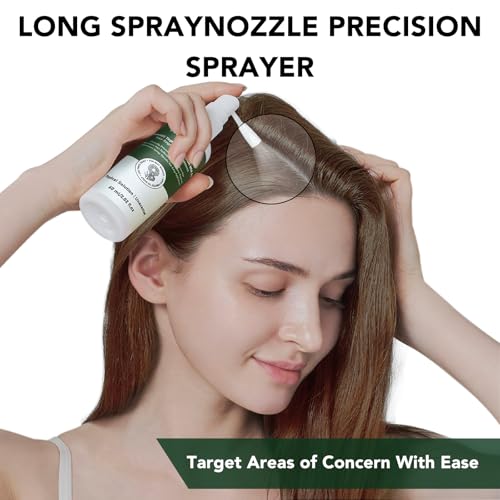 Minoxidil for Men and Women Hair Growth Spray, 5% Minoxidil Beard Growth Oil, Advanced Hair Regrowth Serum Topical Solution Spray Treatment for Hair Loss, Thinning, Hair Regrowth & Thicker 2.02 fl.oz - Medaid International