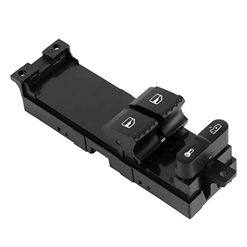 Power Window - Electric Car Window Switch, Black ABS, Fits Fabia & Octavia Models