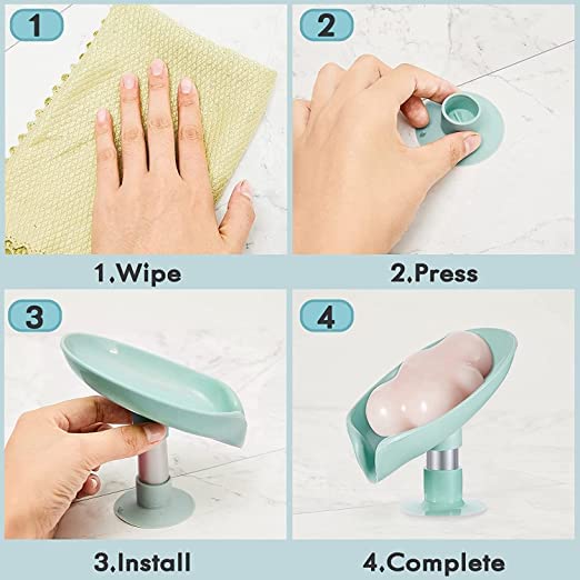 Self-Draining Soap Holder