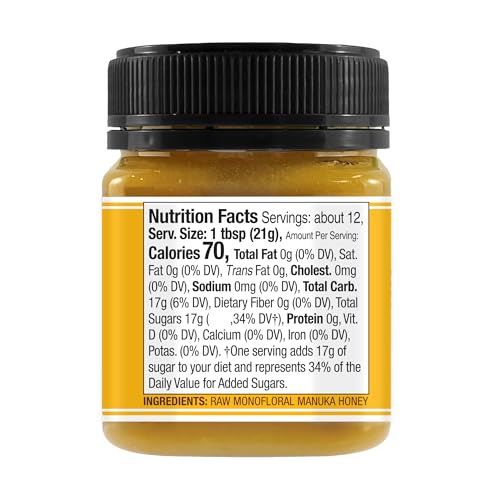 Wedderspoon Raw Premium Manuka Honey, 400+ MGO, 8.8 Oz, Unpasteurized New Zealand Honey, From Our Hives to Your Home - Medaid International